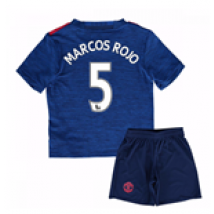 Mini Kit Manchester United FC Away 2016-17 (Marcos Rojo 5)