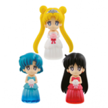Sailor Moon assortiment figurines 6 cm Clear Colored Sparkle Dress Collection Vol. 1 (25)