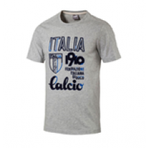 T-shirt Italia Calcio 2017-2018 (Grigio)