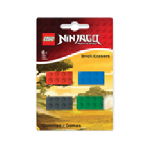 LEGO Ninjago pack 4 gommes