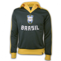 Sweat-shirt Rétro Brésil Football