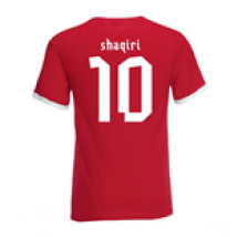 T-shirt Suisse Xherdan Shaqiri (Rouge)