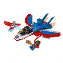 LEGO® Marvel Super Heroes™ Avengers La poursuite en avion de Captain America