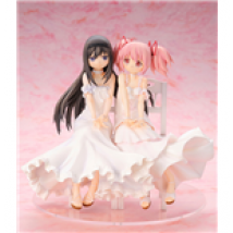 Puella Magi Madoka Magica The Movie statuettes 1/7 Homura Akemi & Madoka Kaname 17 cm