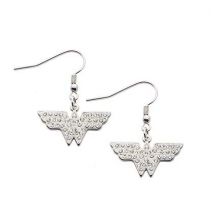 Boucles d'Oreilles Pendantes Wonder Woman