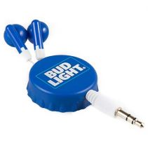 Écouteurs Bud Light Rétractables