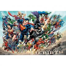 Poster Supereroi DC Comics Rebirth