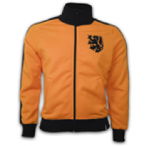 Sweat-shirt Rétro Hollande Football (Orange)