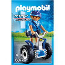 Playmobil 6877 - City Action - Poliziotta Con Segway