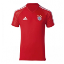 T-shirt Bayern Monaco 2017-2018 (Rosso)