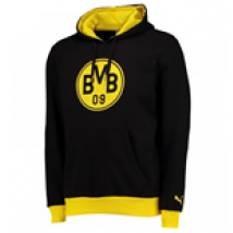 Sweat à Capuche Borussia Dortmund Puma 2017-2018 (Noir)