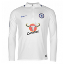 Sweat-shirt Chelsea 2017-2018 (Blanc)