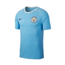 T-shirt Manchester City 2017-2018 (Blu)