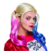 Suicide Squad perruque de Harley Quinn