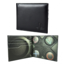 Playstation - Logo Buttons Black (Portafogli)