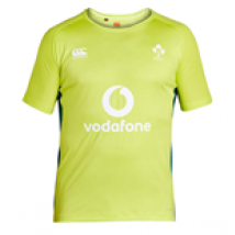 T-shirt d'Entraînement Irlande Rugby 2017-2018 (Vert Citron) - Enfants.