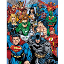 Dc Comics - Justice League Collage (Poster Mini 40x50 Cm)
