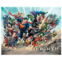 Poster Dc Universe - Rebirth - 40x50 Cm