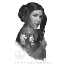 Star Wars - Princess Leia May The Force Be With You (Poster Maxi 61X91,5 Cm)