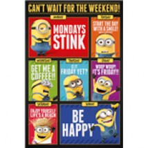 Despicable Me 3 - Can'T Wait For The Weekend (Poster Maxi 61X91,5 Cm)