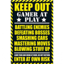 Gaming - Keep Out - Clean (Poster Maxi 61x91,5 Cm)