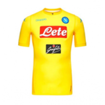 Maillot de Football SSC Naples Kappa Authentic Away 2017-2018 (Enfants)