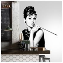 Autocollant Muraux Audrey Hepburn 274635