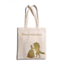 La Belle et la Bête sac shopping Floral