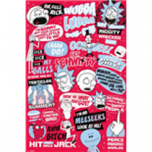 Rick And Morty - Quotes (Poster Maxi 61x91.5 Cm)