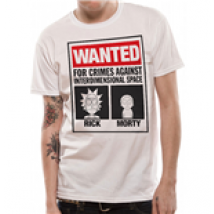 T-shirt Rick and Morty - Wanted