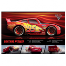 Cars 3 - Lightning Mcqueen Stats (Poster Maxi 61x91,5 Cm)