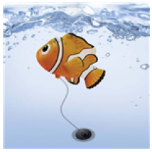 Le Monde de Nemo bouchon de baignoire Nemo