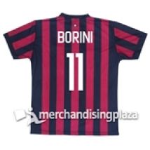 Prima maglia Milan ufficiale Borini 11 replica stagione 2017-18