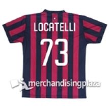 Prima maglia Milan ufficiale Locatelli 73 replica stagione 2017-18