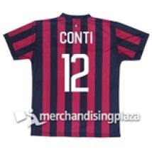 Prima maglia Milan ufficiale Conti 12 replica stagione 2017-18