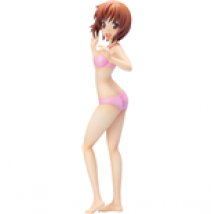Girls und Panzer der Film statuette PVC 1/12 Miho Nishizumi Swimsuit Ver. 14 cm