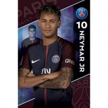 Poster Paris Saint-Germain  Neymar 10