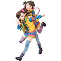 The Idolmaster statuette 1/8 Ami & Mami Futami 24 cm --- EMBALLAGE ENDOMMAGE