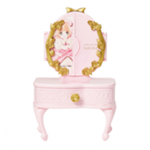 Card Captor Sakura Coiffeuse table/commode de maquillage avec miroir Piccolo Dresser Pink Ver. 23 cm