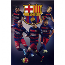 Barcelona - Star Players (Poster Maxi 61x91,5 Cm)