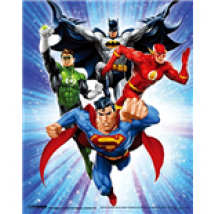 Dc Comics - Supreme Team (Poster Lenticolare 3D)