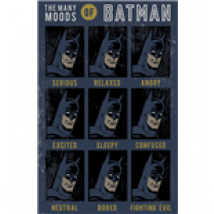 Dc Originals - The Many Moods Of Batman (Poster Maxi 61X91,5 Cm)