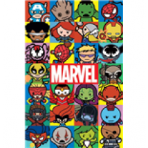 Marvel Kawaii - Characters (Poster Maxi 61X91,5 Cm)