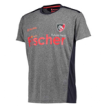 T-shirt Leicester 2017-2018 (Gris)