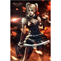 Batman Arkham Knight - Harley Quinn Fire (Poster Maxi 61x91,5 Cm)