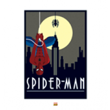 Poster Marvel Deco - Spider-Man Hanging - 80X60 Cm