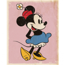 Minnie Mouse - Retro (Mini Poster 40X50 Cm)
