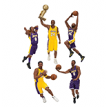 NBA assortiment figurines 18 cm Kobe Bryant Championship (10)