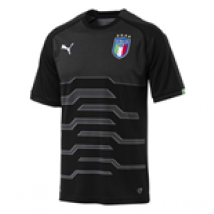 T-shirt Italia Calcio 2018-2019 Home (Nero)