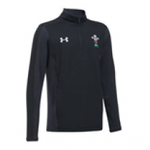 Sweat-shirt Pays de Galles rugby 2018-2019 (Noir)
